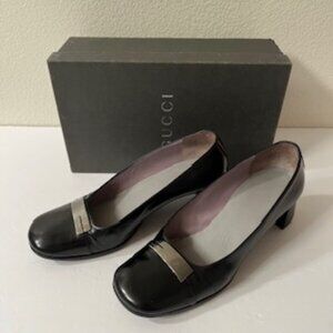 Gucci Black  Pump, Size EU 35C ( Vintage )